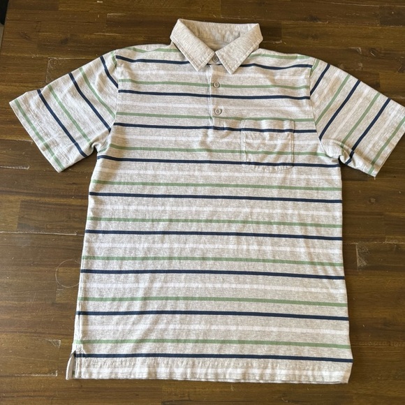 Patagonia Striped Polo Shirt - Picture 1 of 11